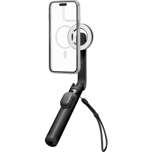 Spigen Kablosuz Bluetooth Selfie Çubuğu MagFit S571W Black - AMP07656